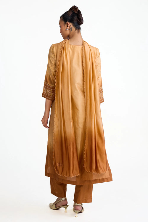 Aba Bandhani Suit Set