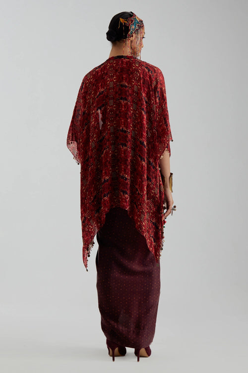 Veni Sindoor Dupatta Jacket Set