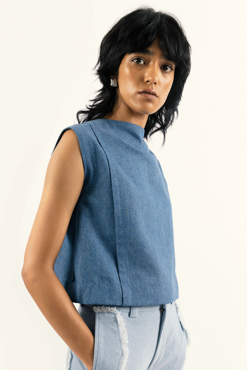 High Neck Top