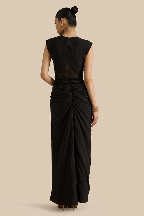 Noir Skirt Set
