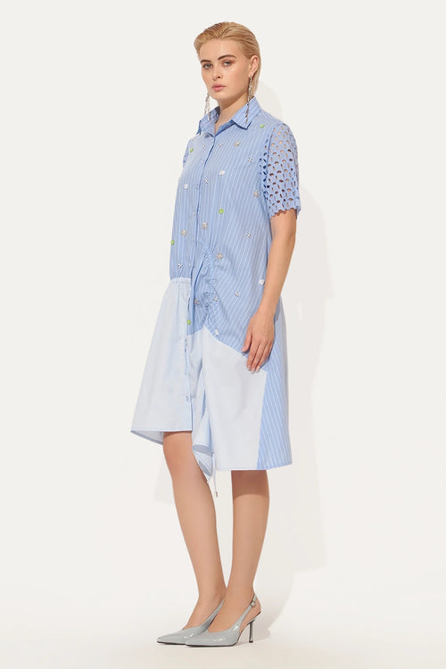 Blue Cyra Dress