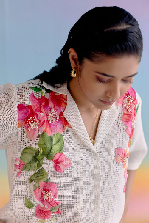 Bougainvillea Bahar Co-ord Set