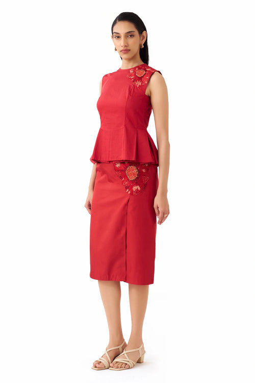 Poppy Affair Skirt