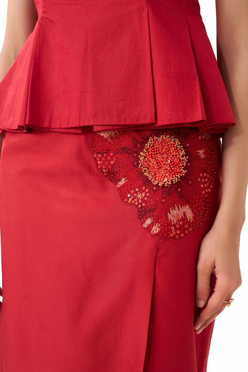 Poppy Affair Skirt