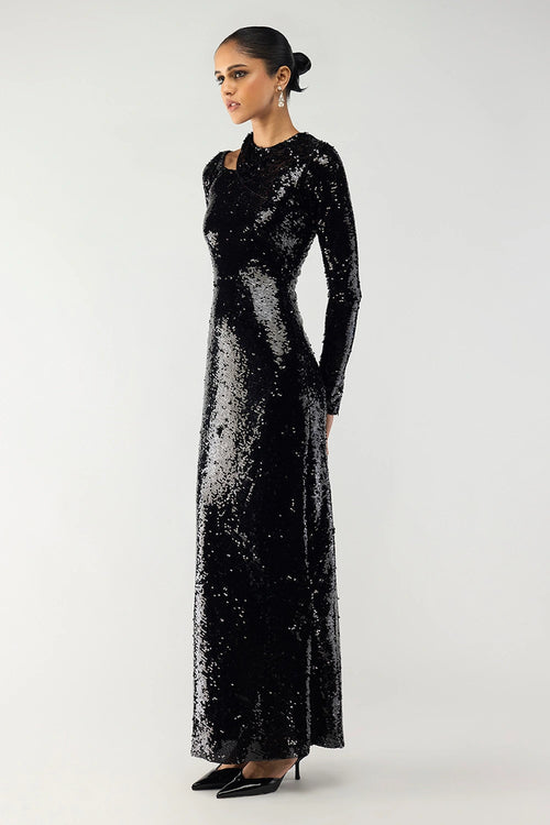Celeste One-Shoulder Gown