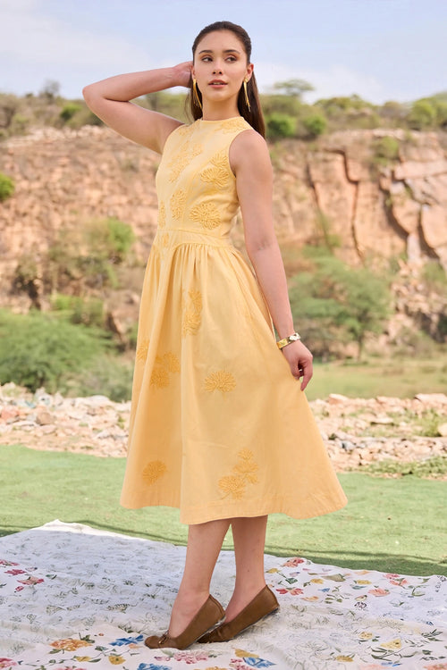 Adele Yellow Dress