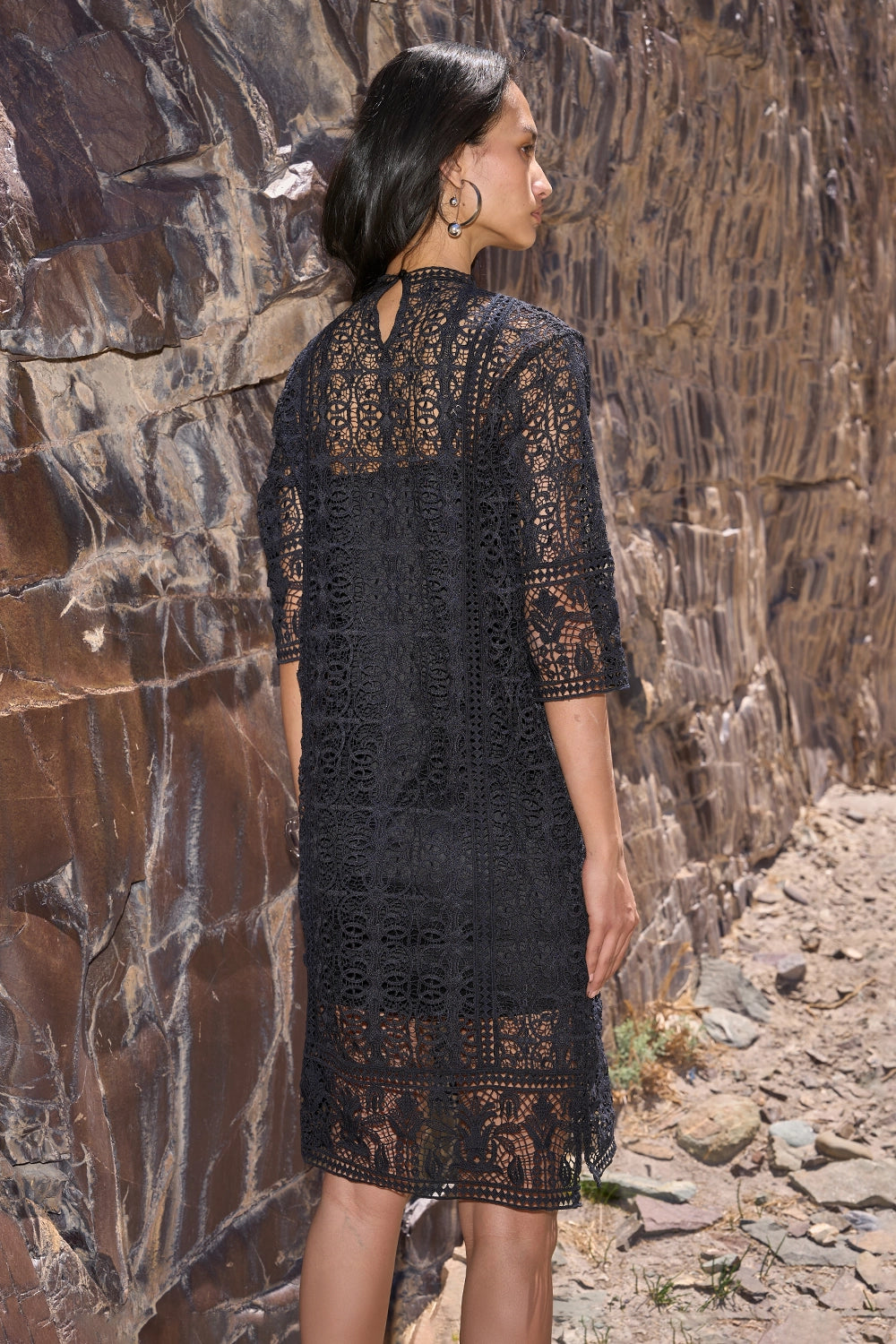 Boxy Lace Dress