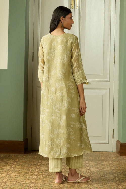 Meadow Thread Embroidered Co-ord Set