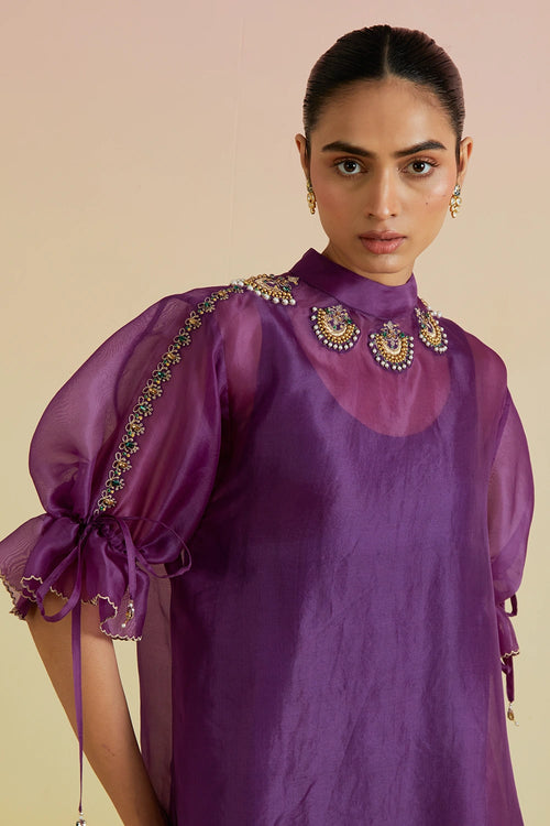 Bia Purple Kurta Set