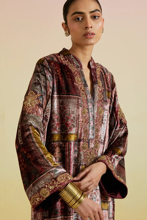 Anaya Long Multicolored Dress