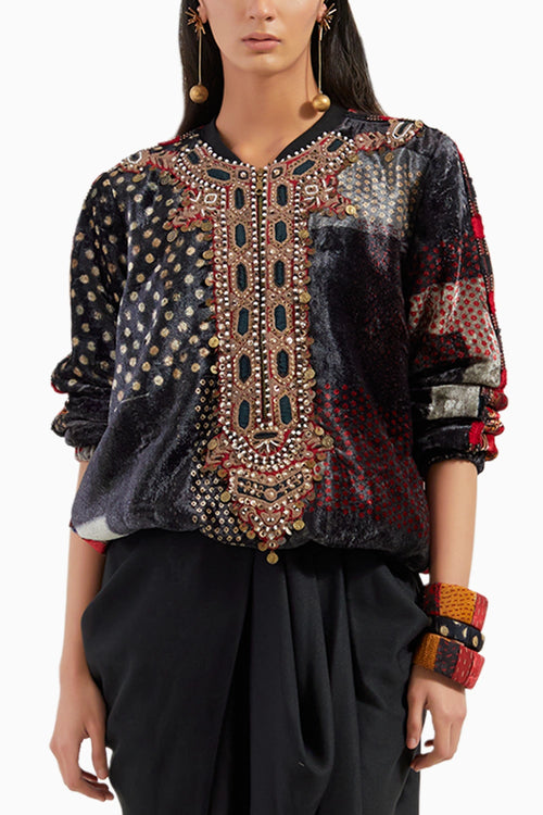 Zahra Sweatshirt Jacket