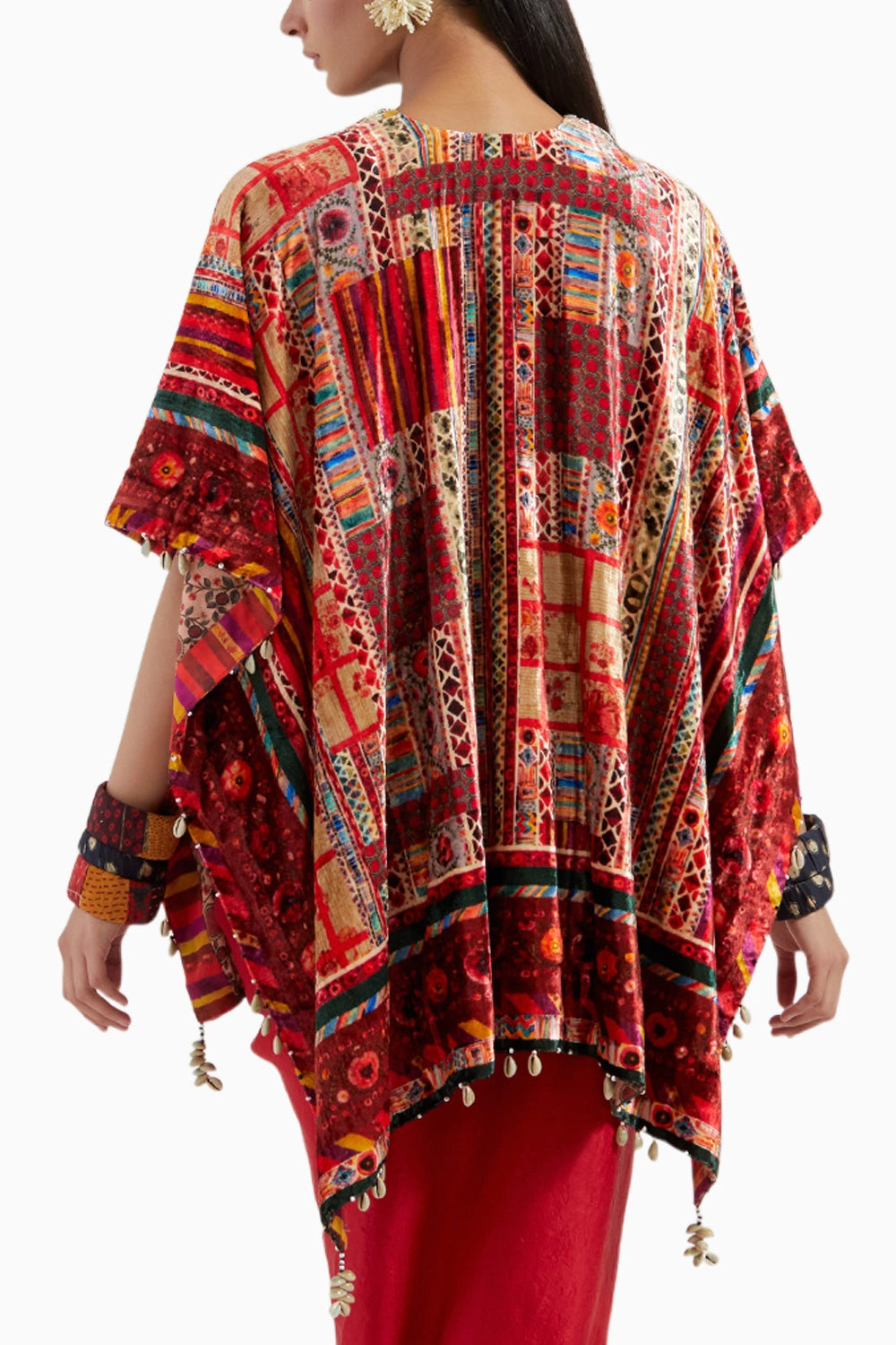 Veni Dupatta Poncho Jacket