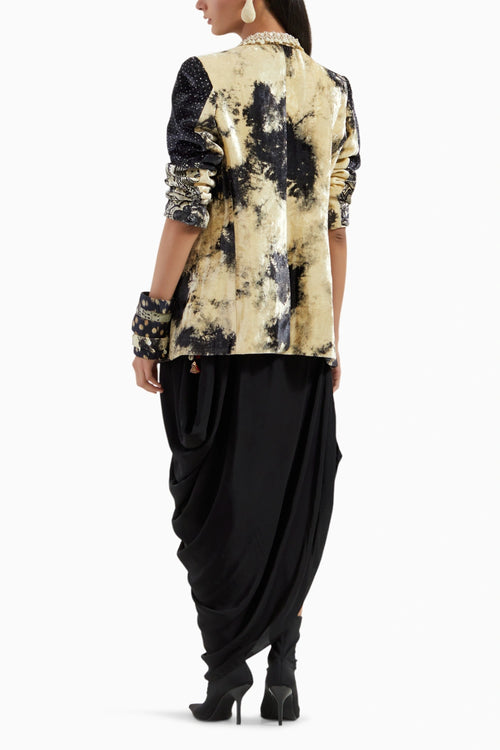 Noori Double Breasted Jacket Set