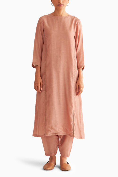 Opal Old Rose Kurta Set
