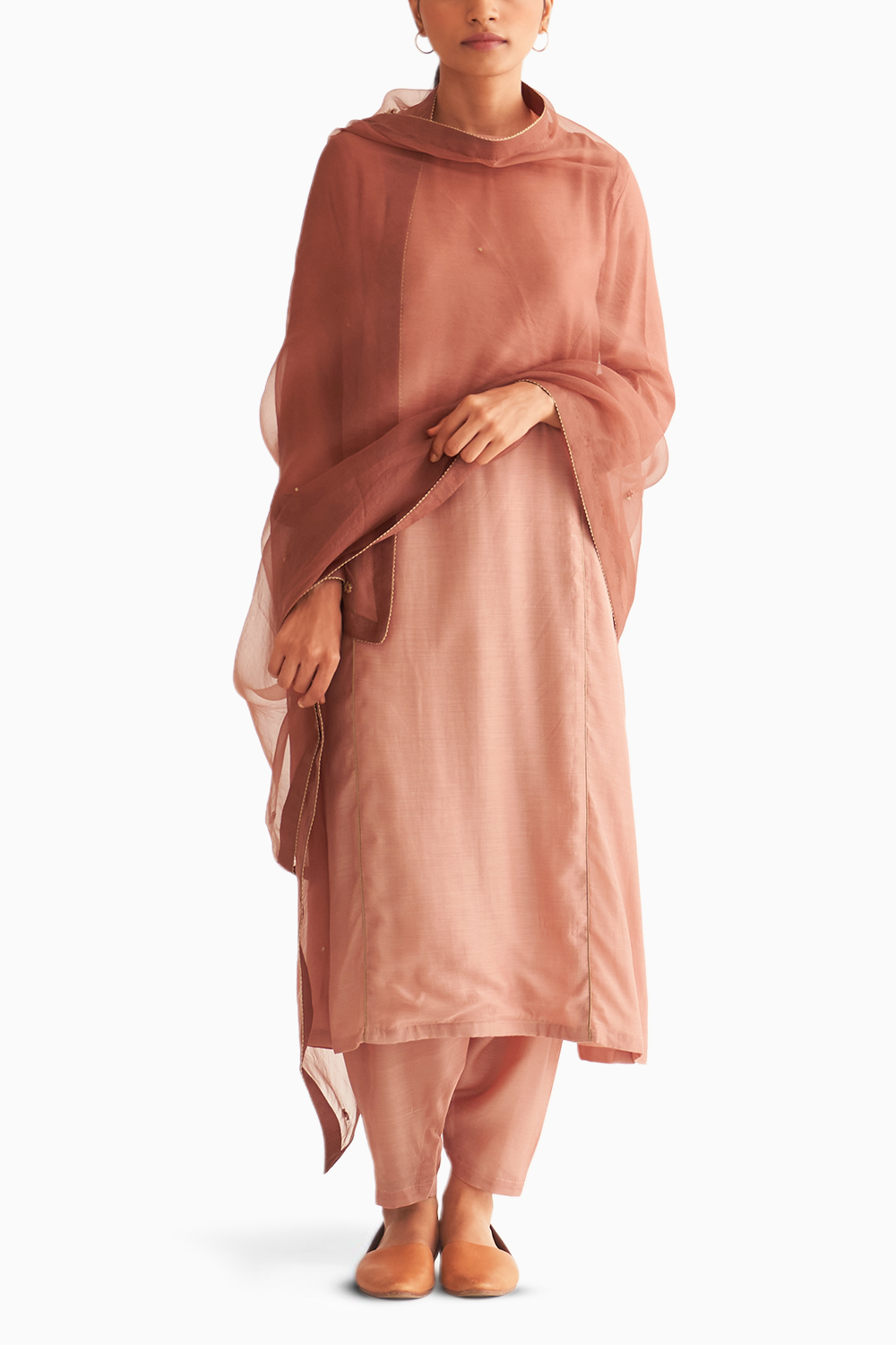 Opal Old Rose Kurta Set