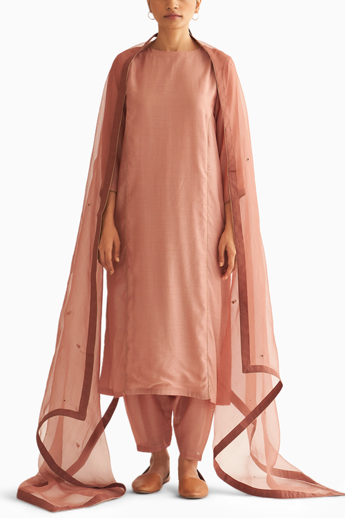 Opal Old Rose Kurta Set