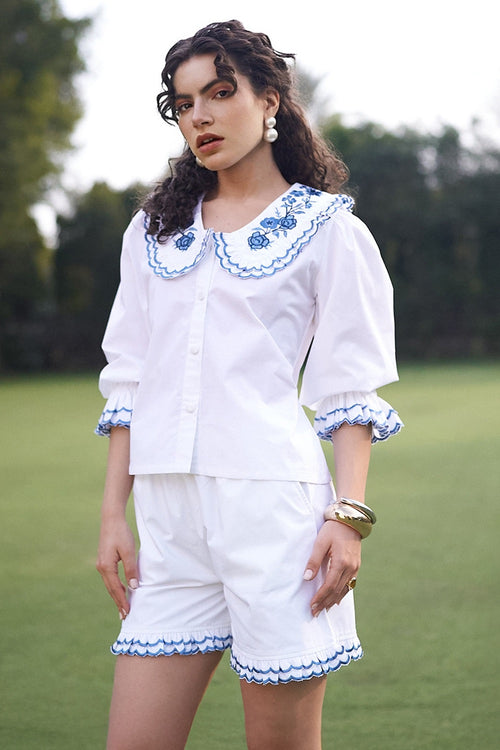 White Porcelain Co-ord Set