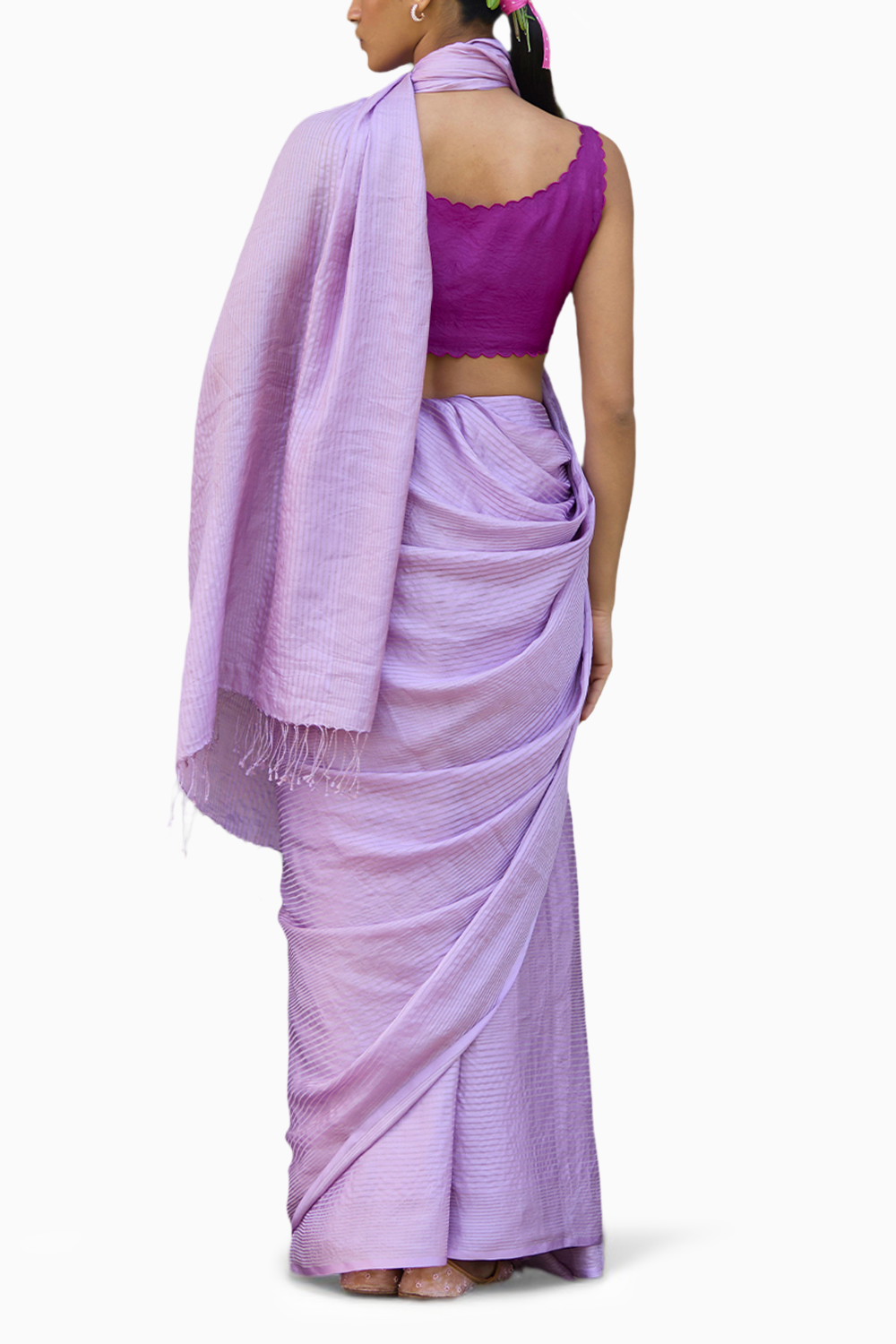 Inner Peace Pink Saree