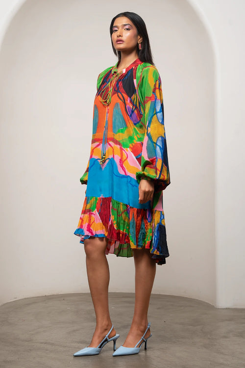 Sorel Gathered Dress