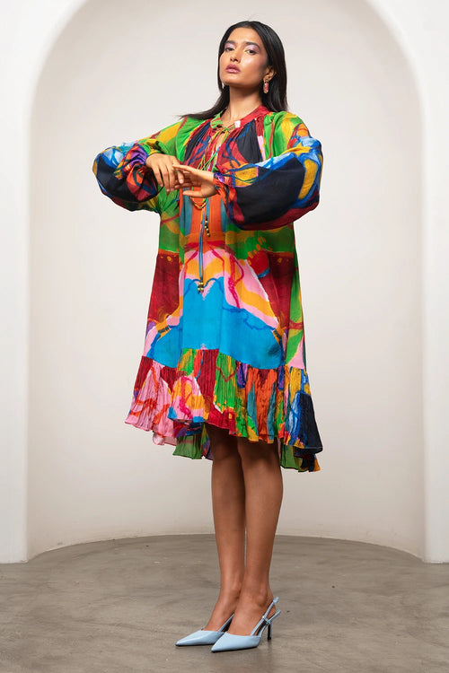 Sorel Gathered Dress