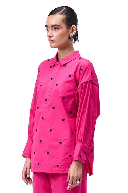Belora Fuchsia Shirt