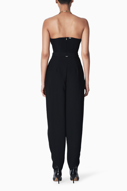 Karina Black Corset with Rumi Dhoti