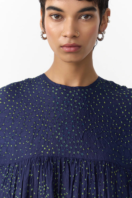 Rainer Navy Dress
