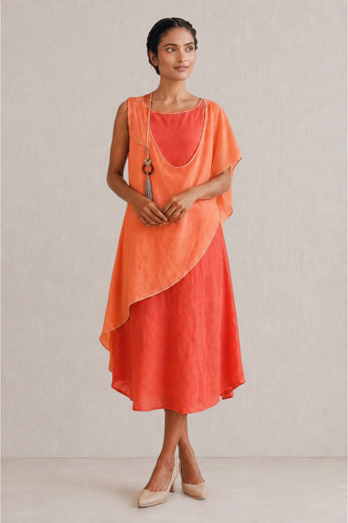 Coral Crush Moonrise Dress