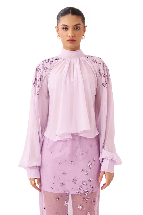 Lavior Lavender Top