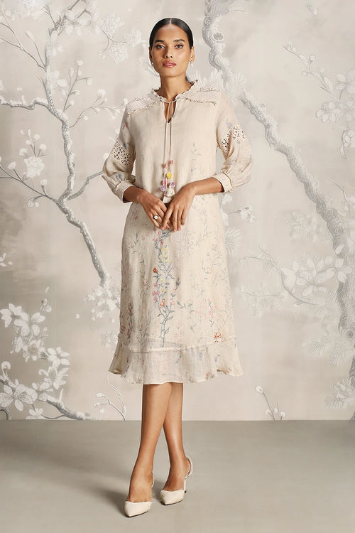 Walk in the Clouds Sand Karma Dress