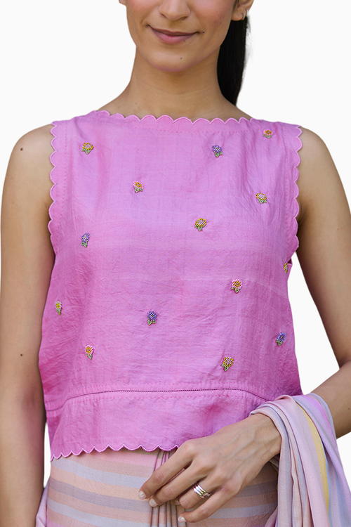 Awakening Pink Blouse
