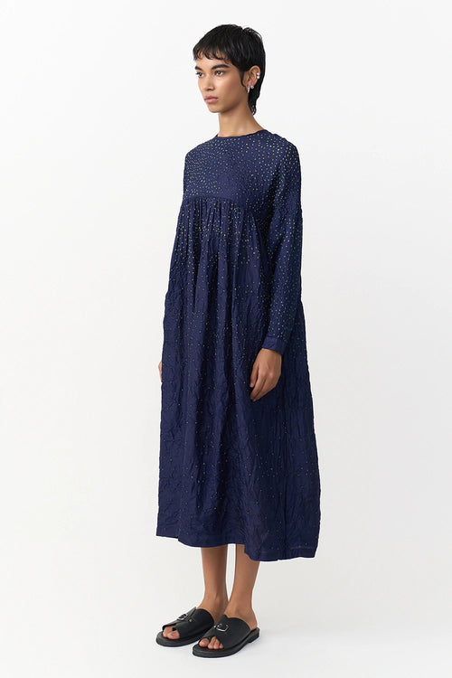 Rainer Navy Dress