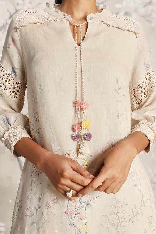 Walk in the Clouds Sand Karma Dress