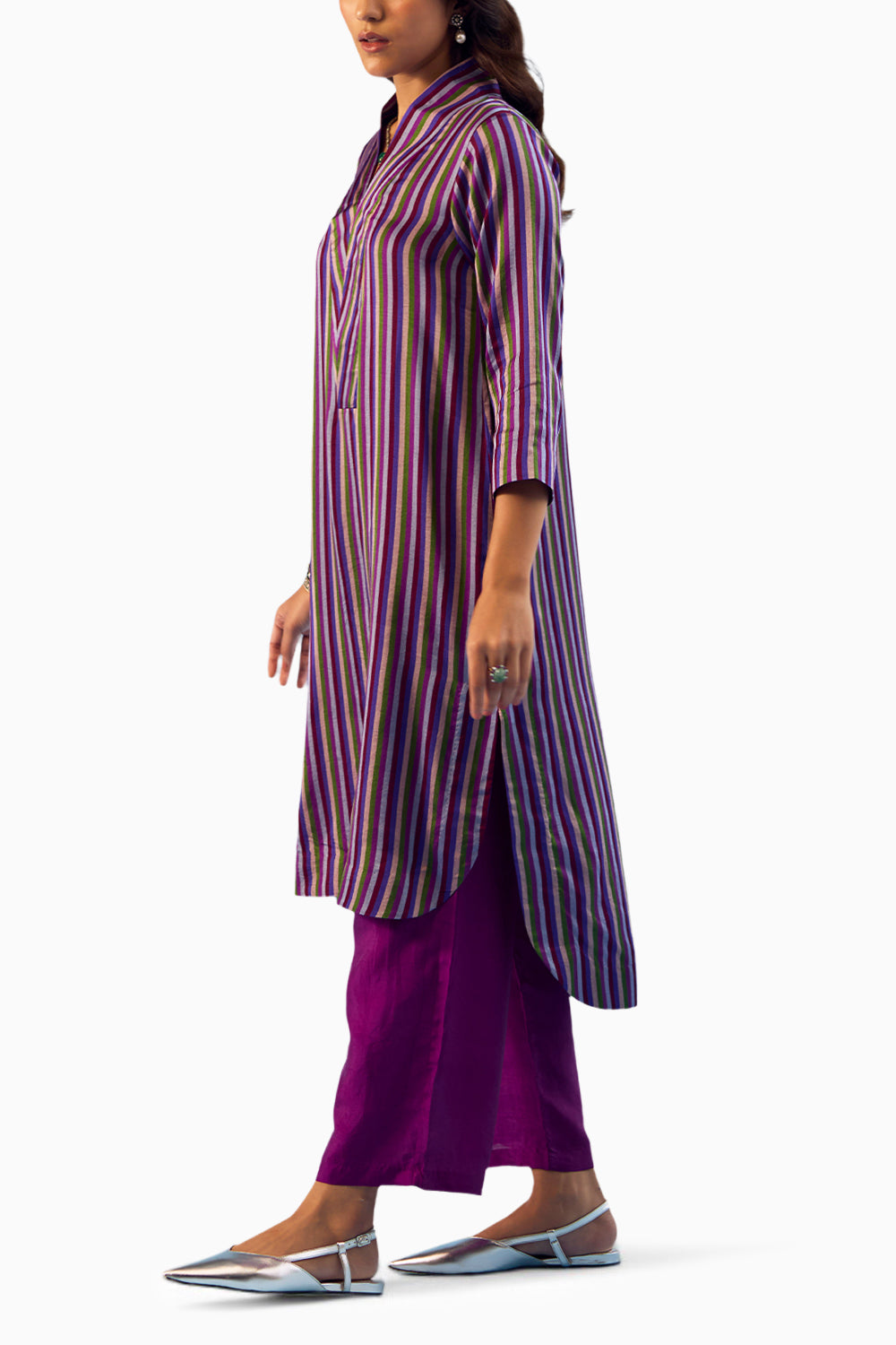 Mystic Violet Kurta Set