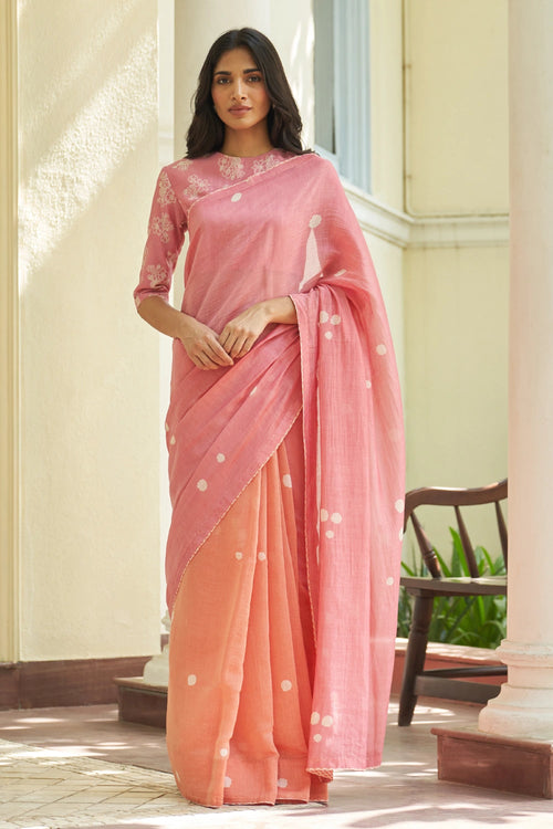 Peony Saree