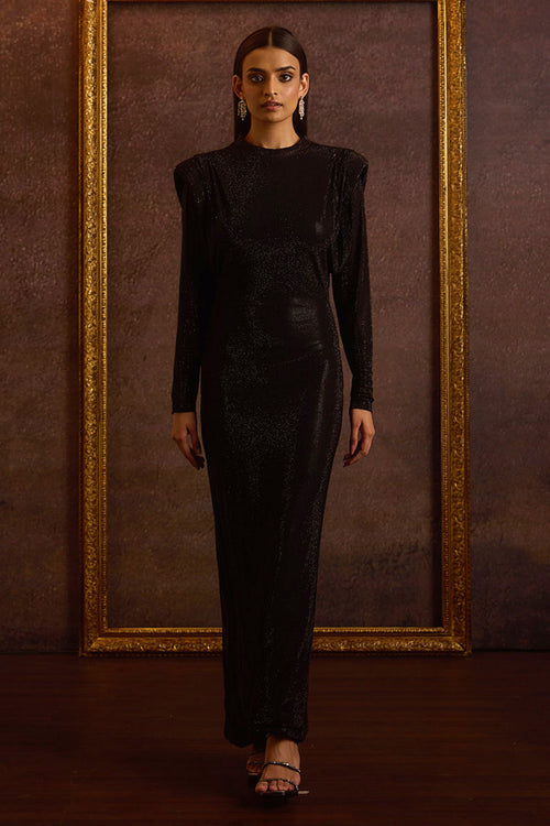Naya Black Swarovski Gown
