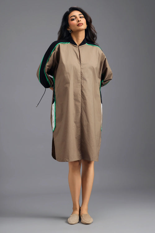 Mud Oversized Boxy Dress