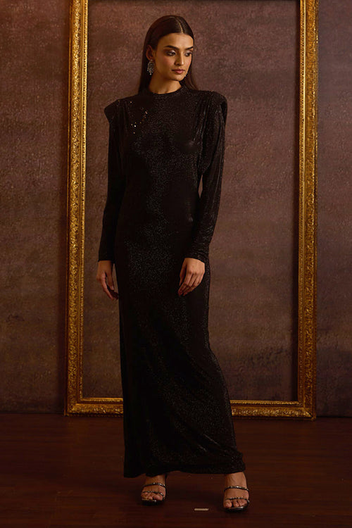 Naya Black Swarovski Gown