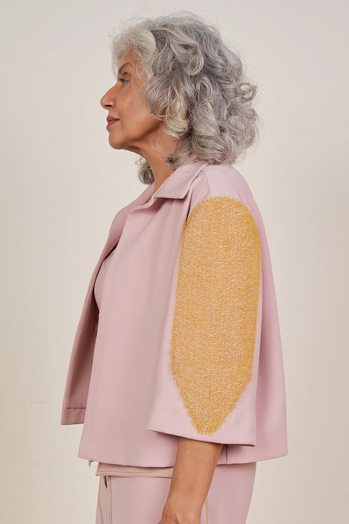 Winged Crystal Jacket Set