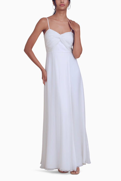 White Celine Dress