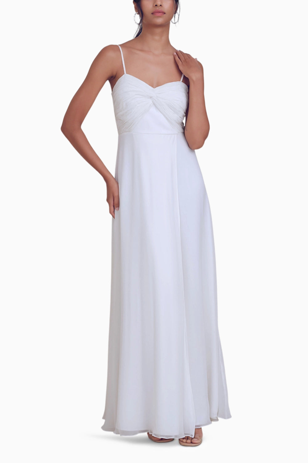 White Celine Dress
