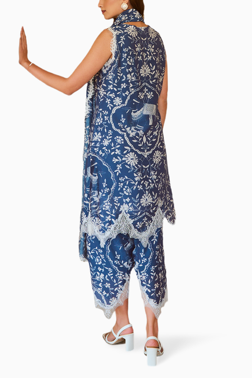 Blue Neelambara Set