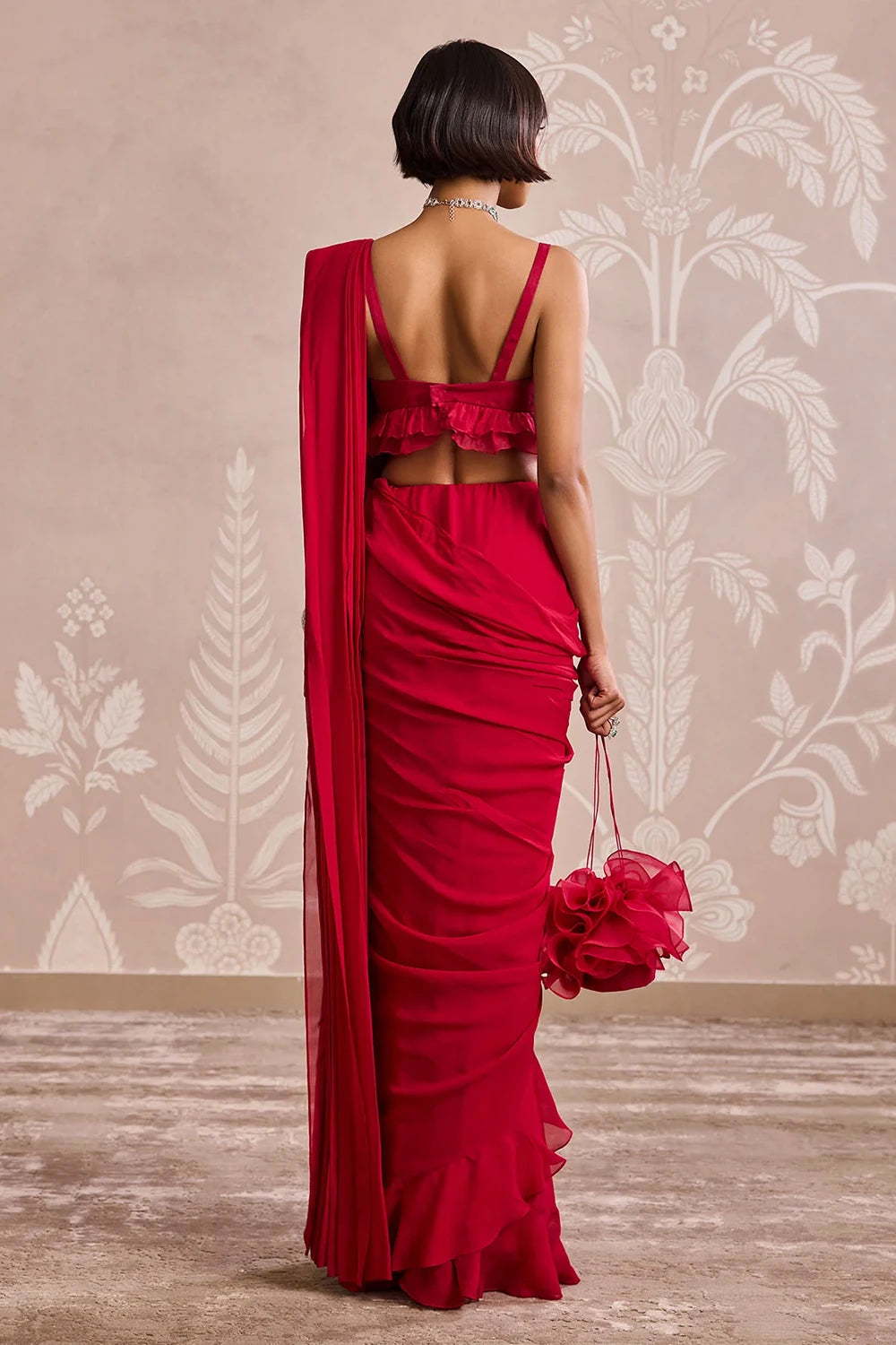 Ruby Saree Set