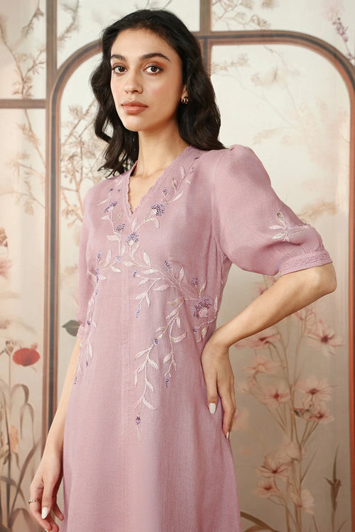 Quartz Diamond Dahlia Dia Dress
