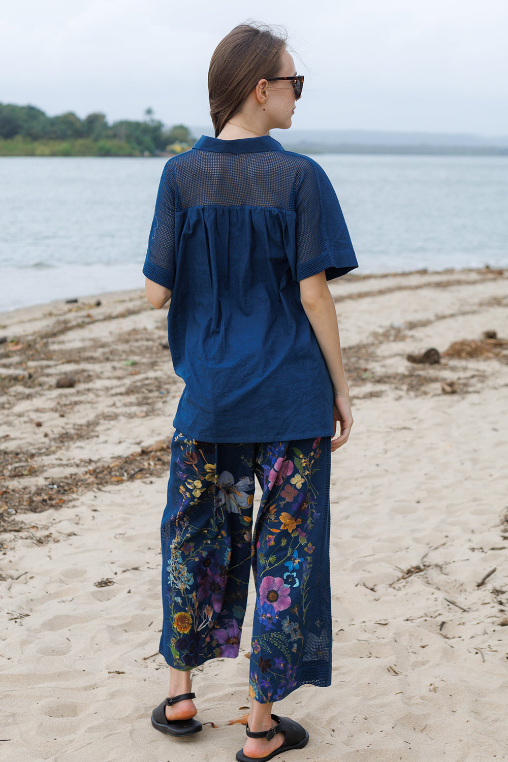 Azure Flower Patch Co-Ord Set