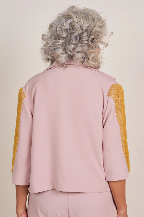 Winged Crystal Jacket Set