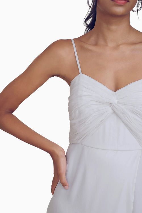 White Celine Dress