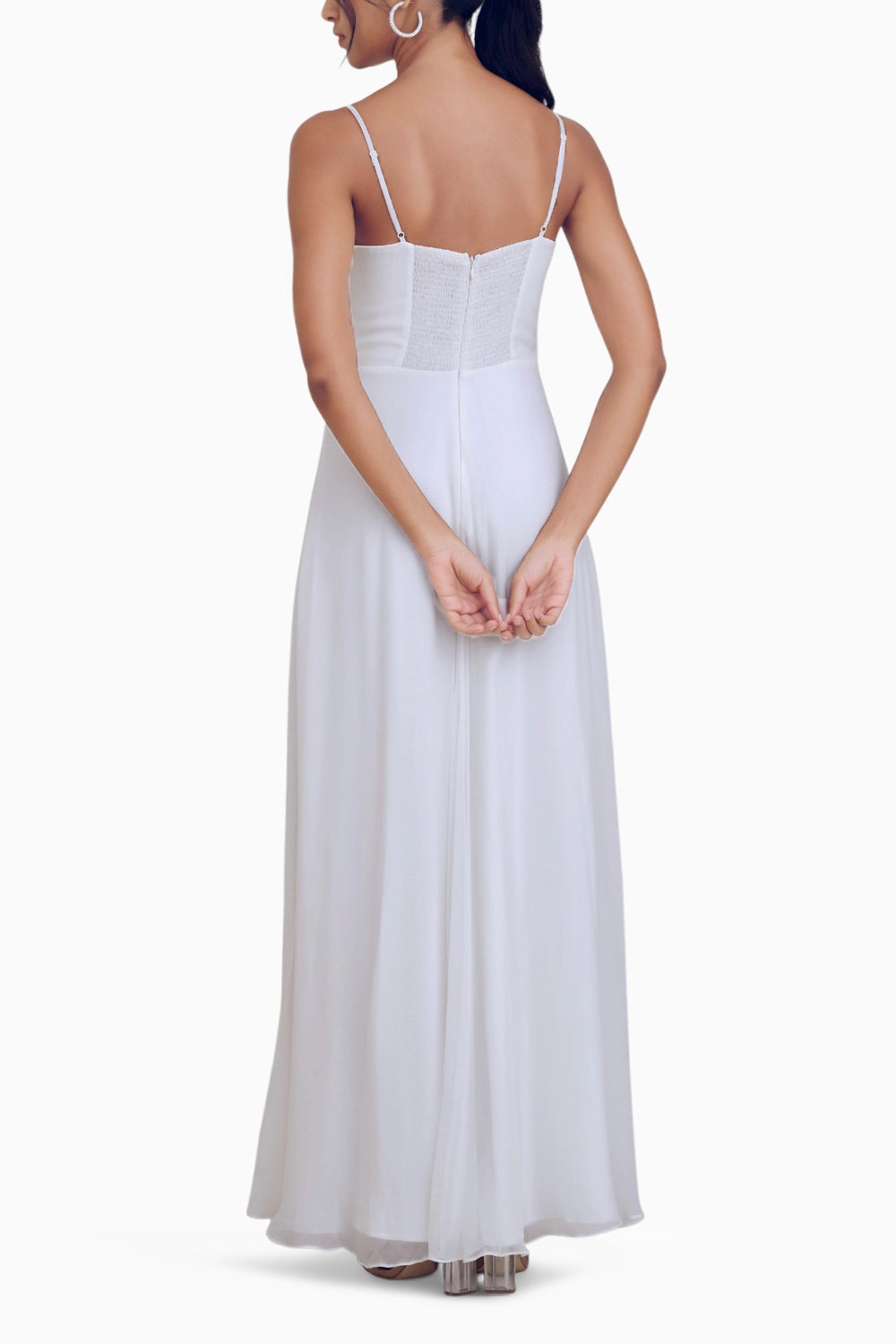 White Celine Dress