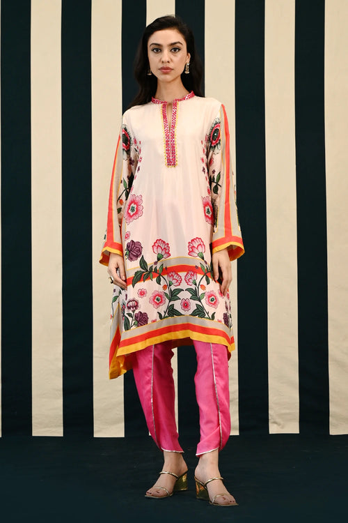 Gulmahar Svara Tunic Set