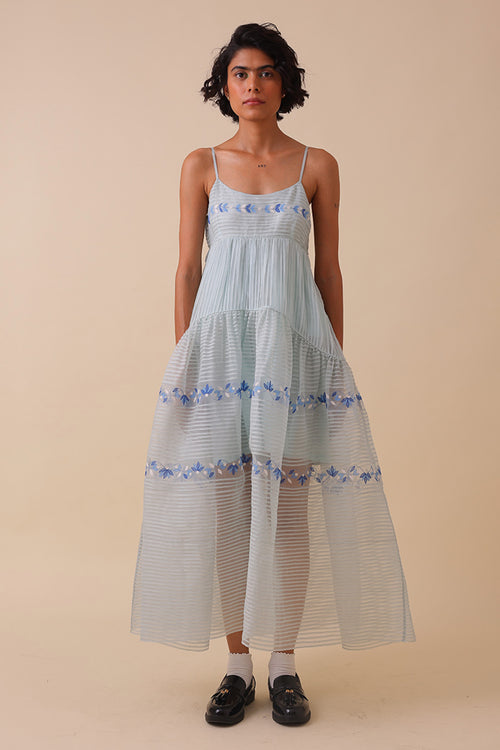 Powder Blue Asha Dress